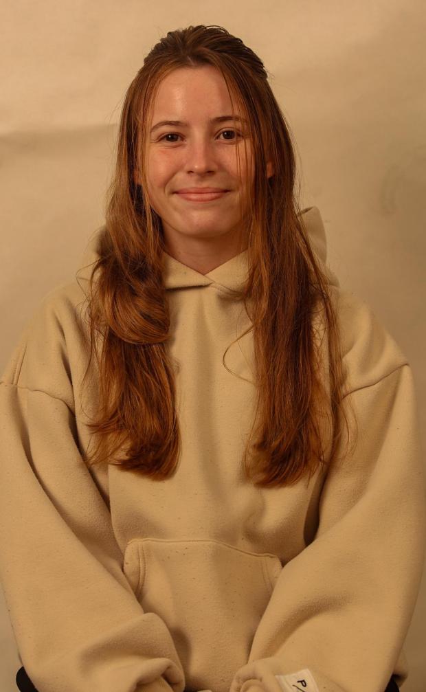 Claire Garling of Irvine, a junior at Beckman High School, is a media arts semifinalist for Artist of the Year in 2026. (Photo courtesy of Claire Garling)