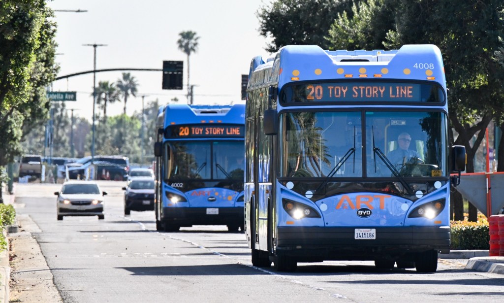 Disneyland starts new shuttle service at Toy Story parking lot – Press Telegram