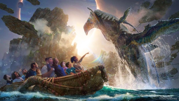 Concept art of the Avatar experience coming to Disney California Adventure. (Courtesy of Disney)