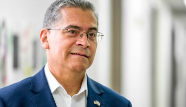 Xavier Becerra leans into his health care background while campaigning for governor in Orange County – Orange County Register