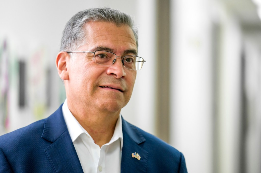 Xavier Becerra leans into his health care background while campaigning for governor in Orange County – Orange County Register