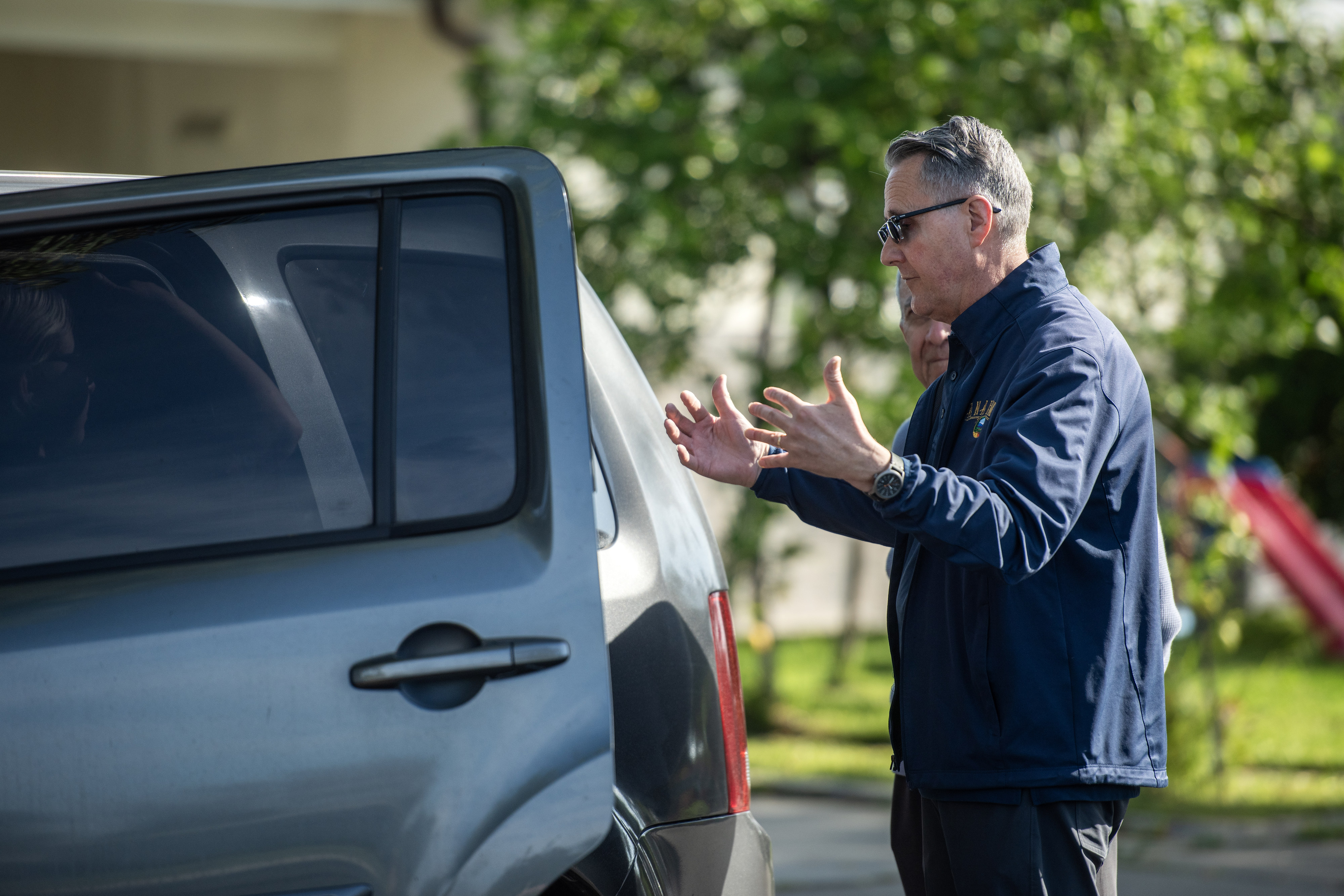 Mike Lyster, Chief Communications Officer for the City of Anaheim,...