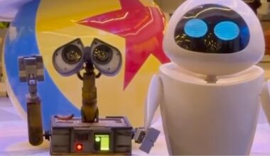Adorable Wall-E and Eve characters roll into Disneyland hotel – Orange County Register