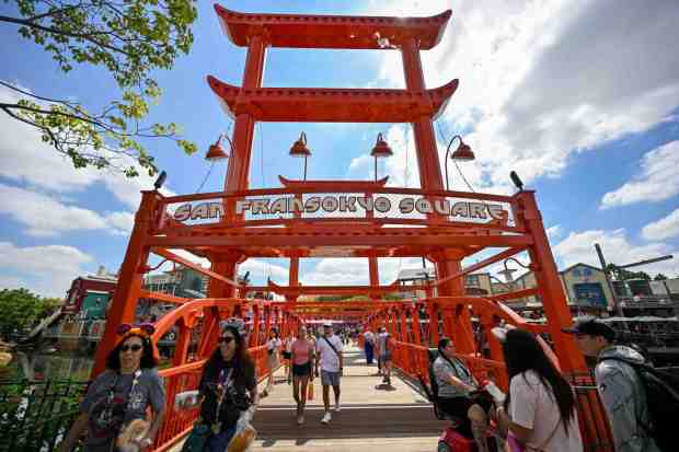 San Fransokyo Square inside Disney California Adventure in Anaheim, CA, on Wednesday, September 6, 2023. (Photo by Jeff Gritchen, Orange County Register/SCNG)