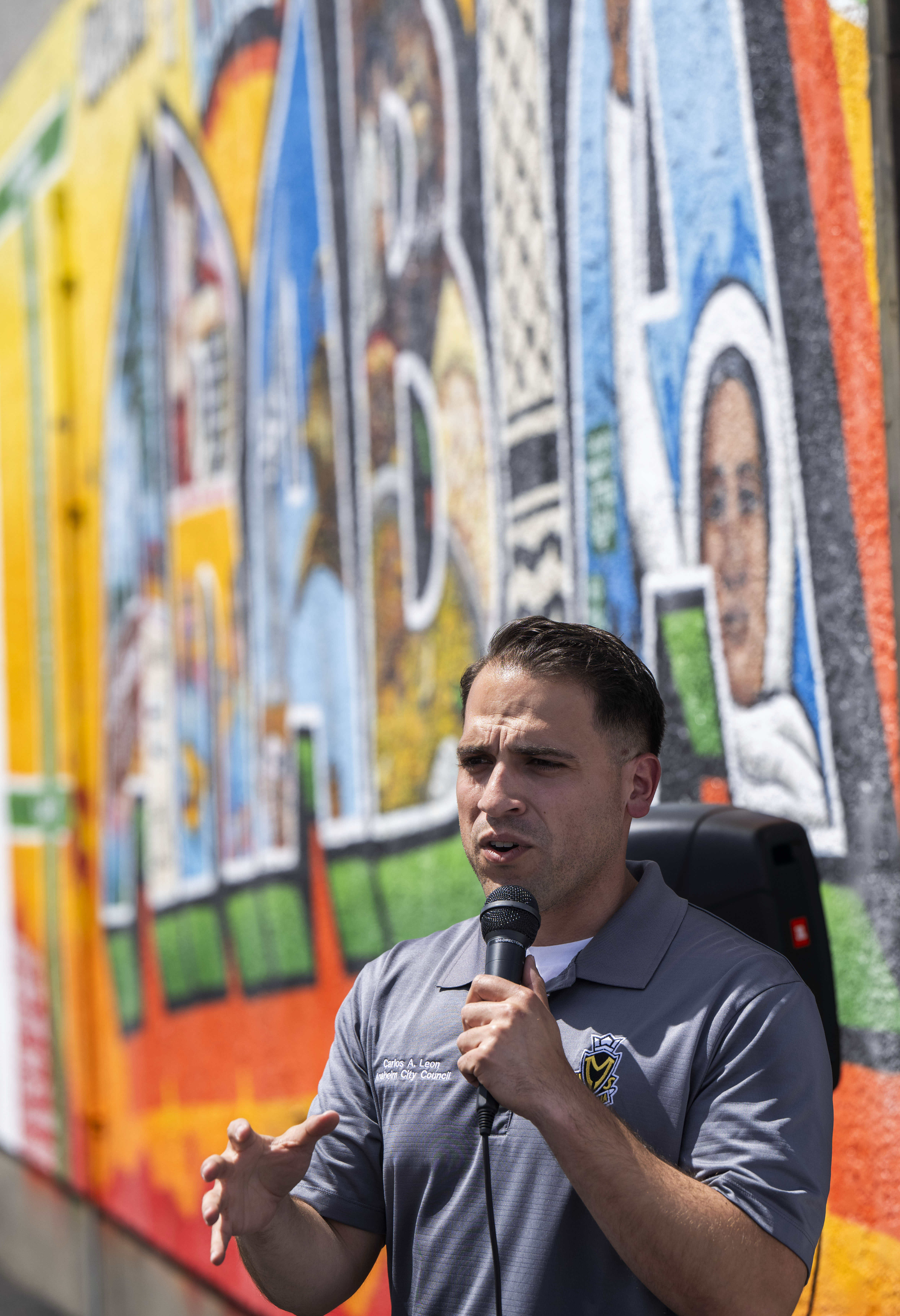 Anaheim City Council Mayor Pro Tem Carlos Leon shares some...