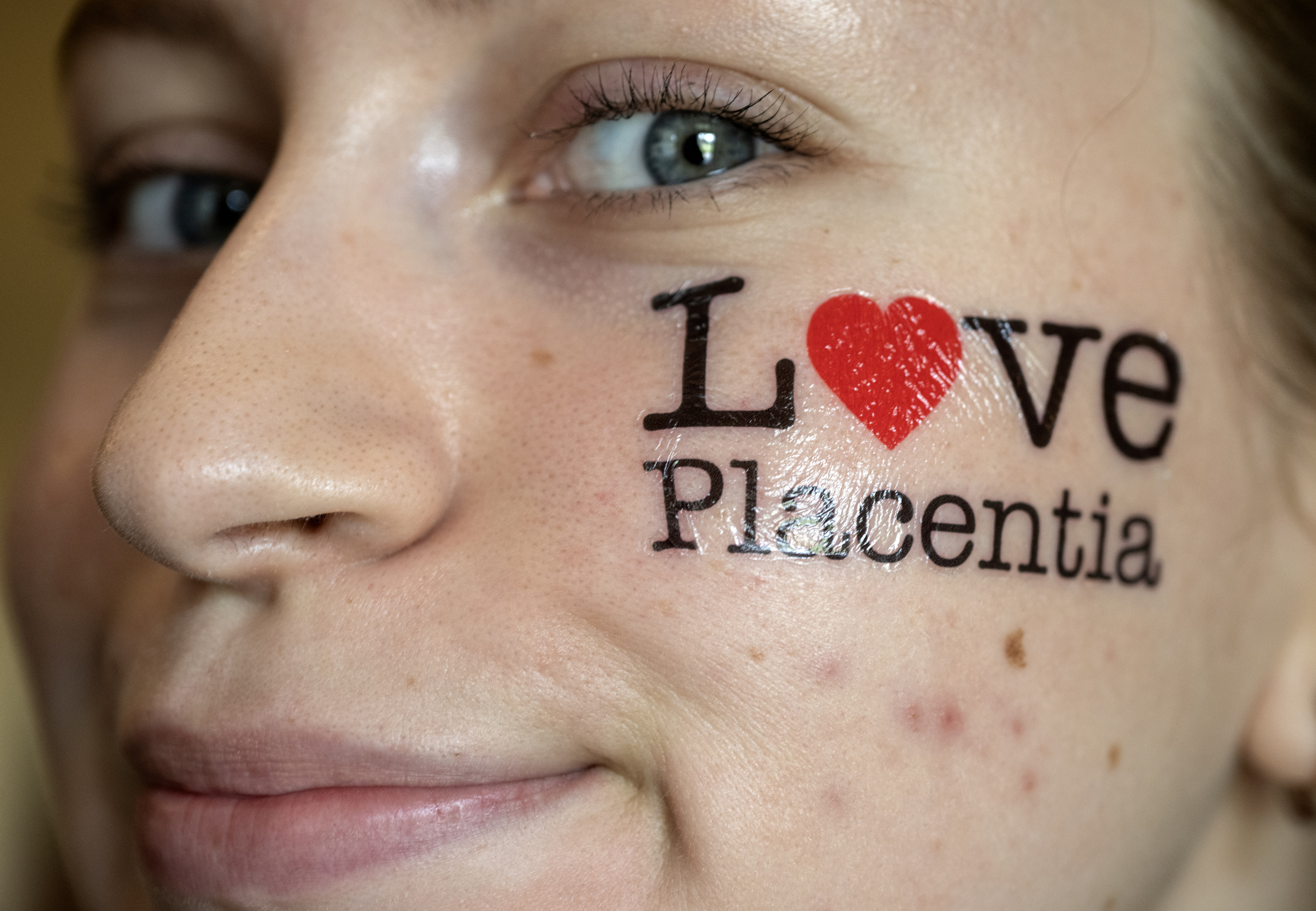 Sara Paris volunteers during Love Placentia, a community beautifying project...