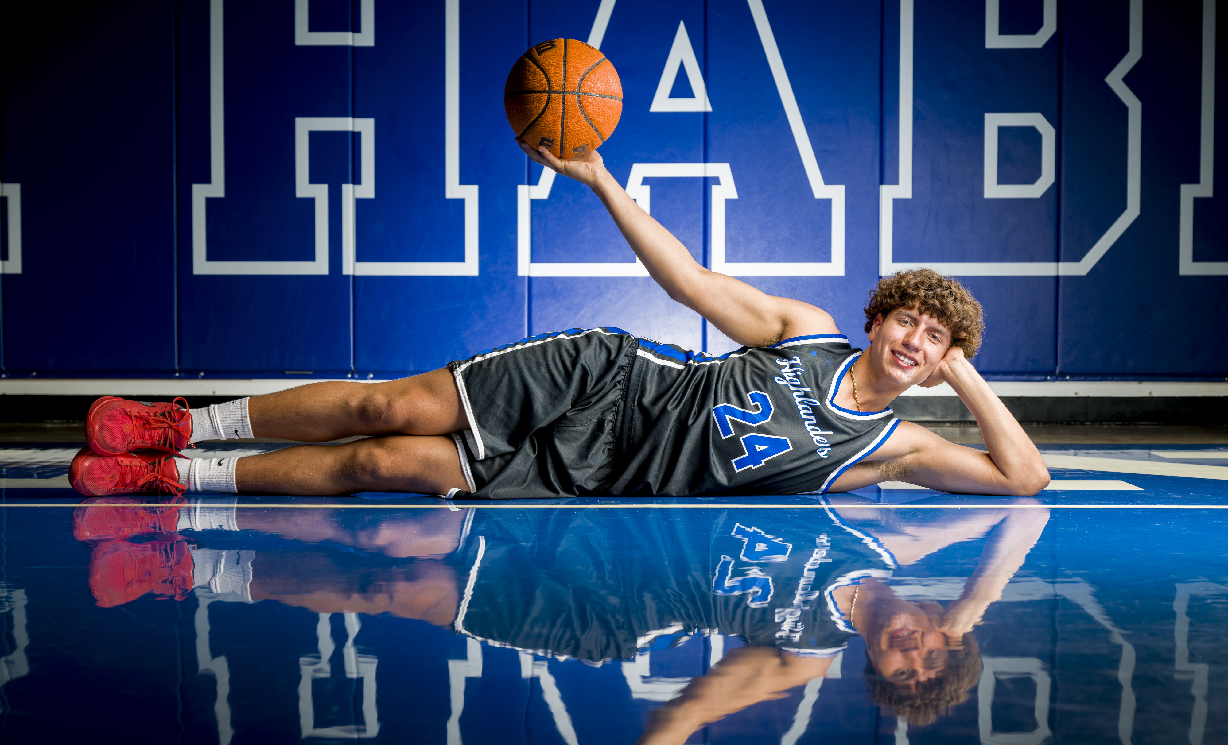 Acen Jimenez of La Habra in La Habra on Monday,...