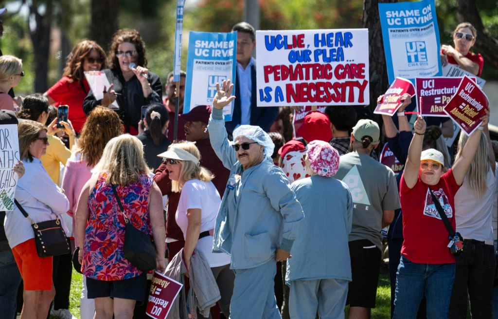 UCI Health rehires critical care workers it laid off in March – Orange County Register