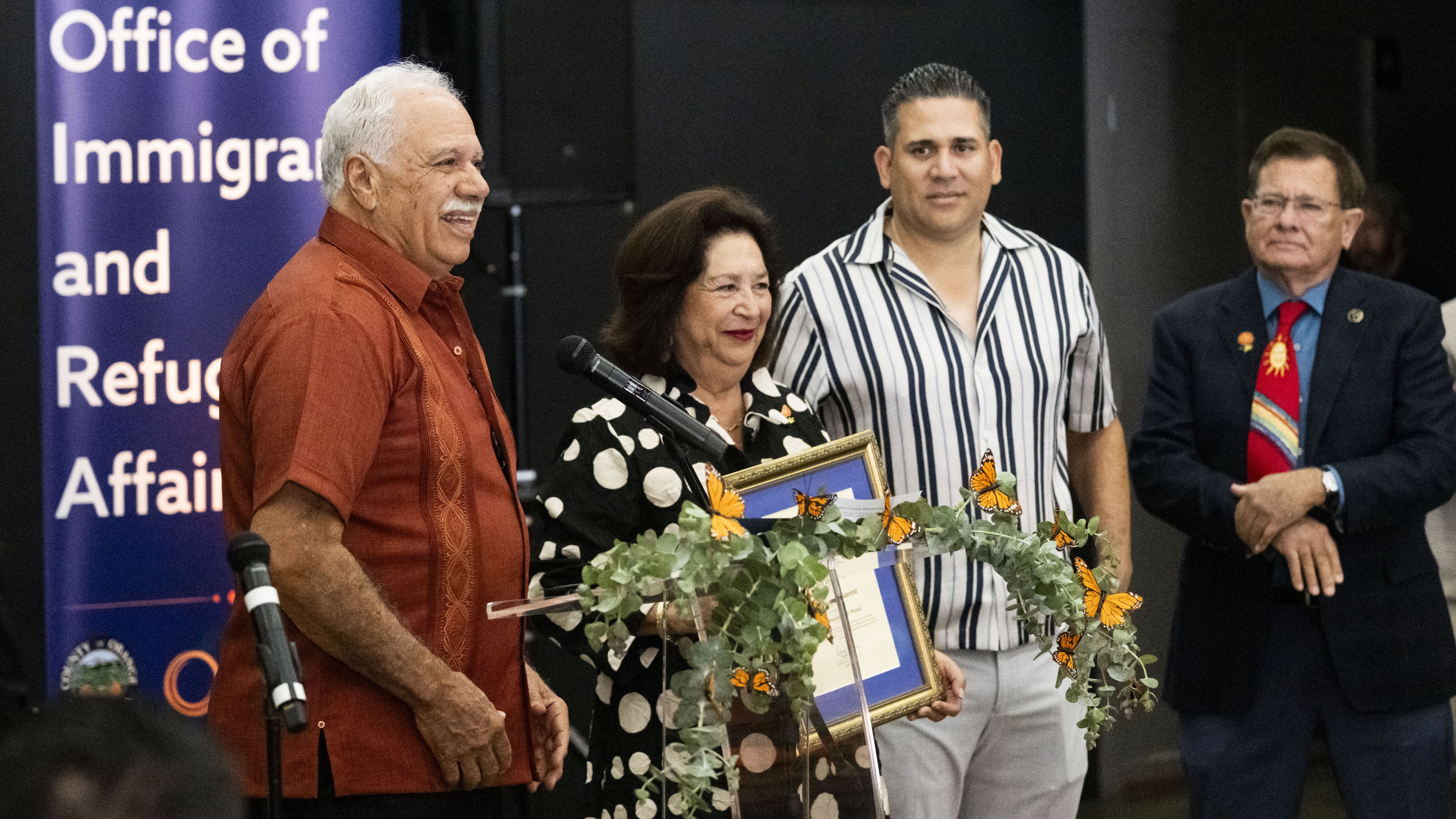 Raul and Rosalina Davis and their son Raul Davis, Jr....