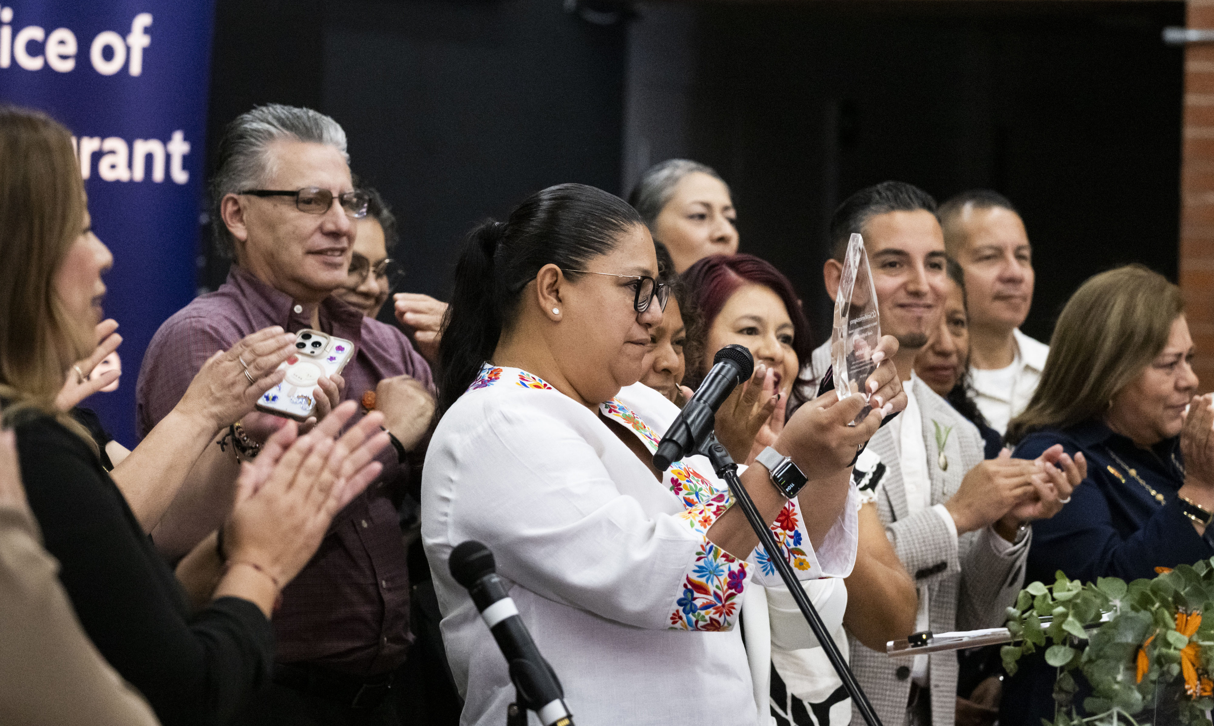 Erika Robles, president and founder of United Across Borders Foundation,...