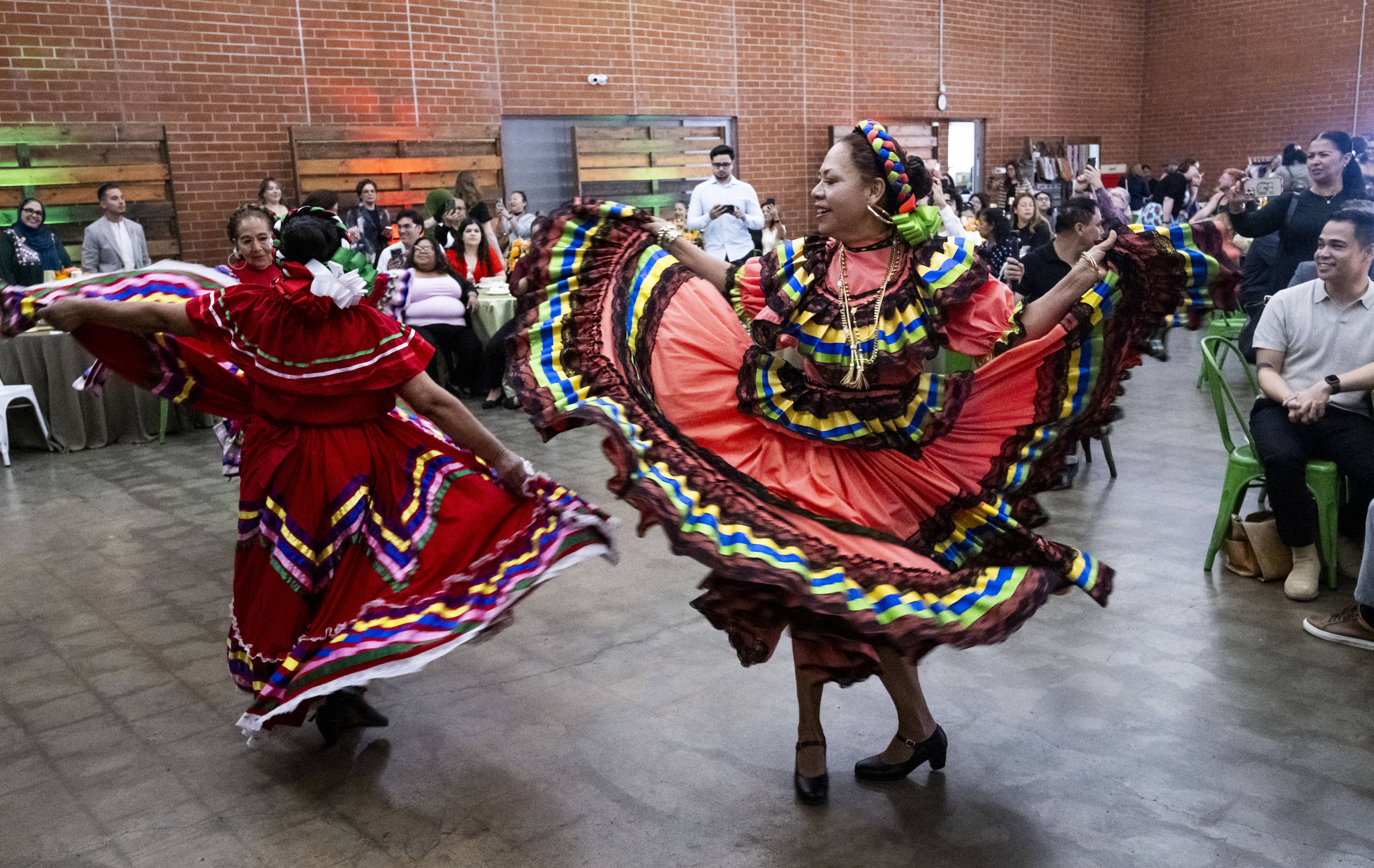 Folklor Extraordinario performs during the Office of Immigrant and Refugee...