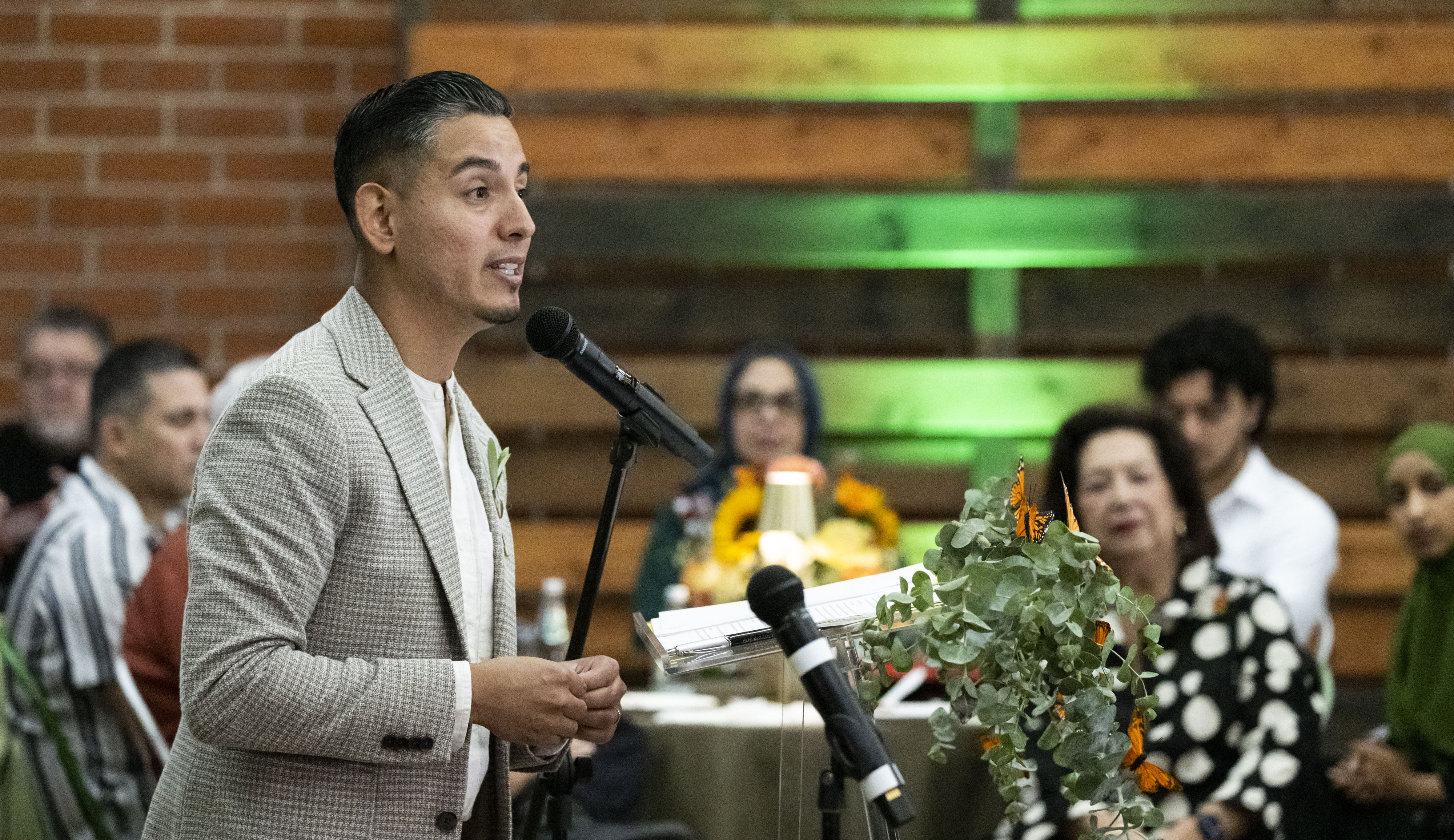 Jose Serrano, director of the Office of Immigrant and Refugee...