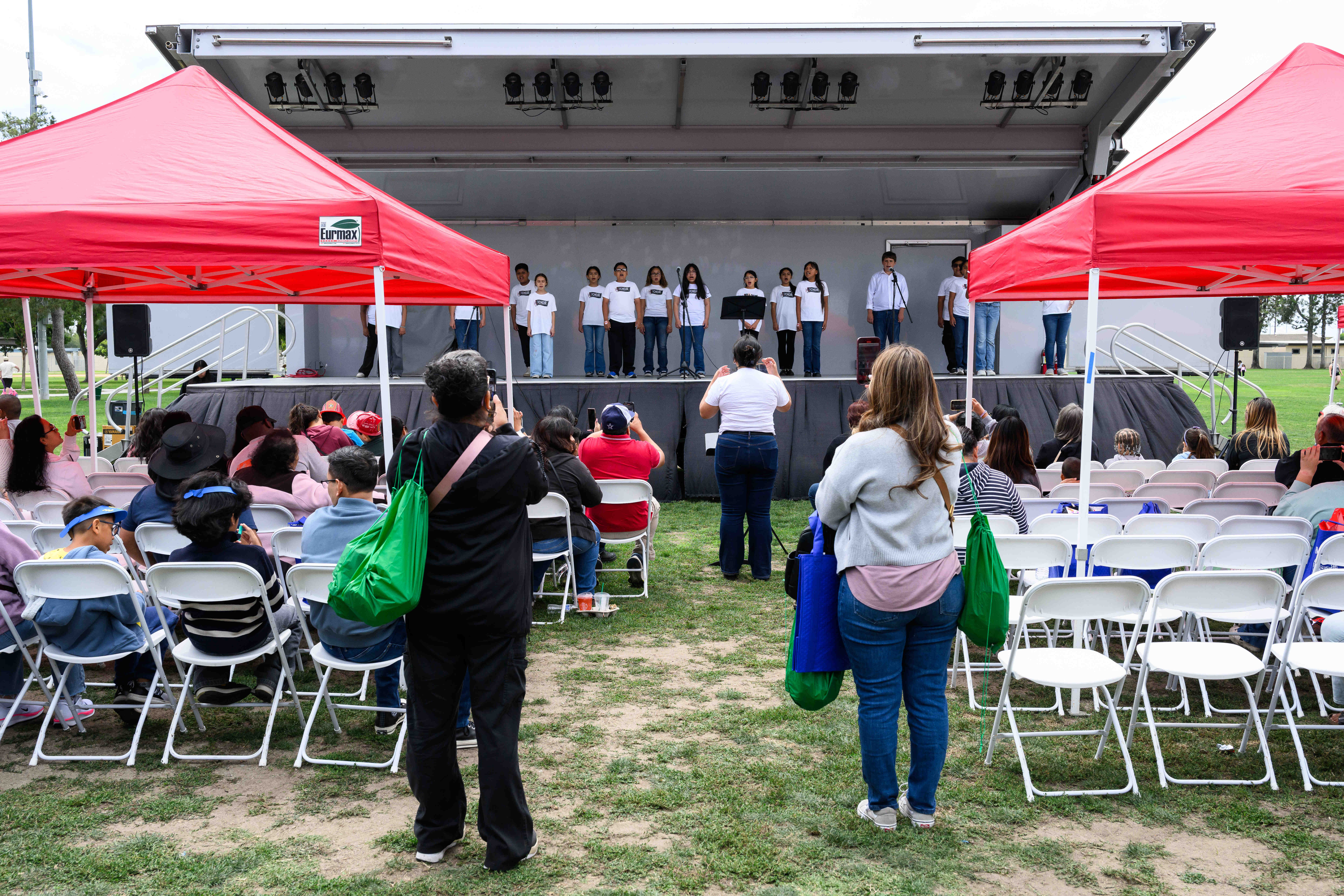 Magnolia School District Choir perform during the Show Off West...