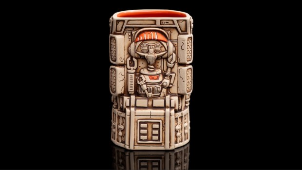 The DJ R-3X Tiki Mug will be part of the new collection of Star Wars novelty items coming to Disneyland. (Courtesy of Disneyland)