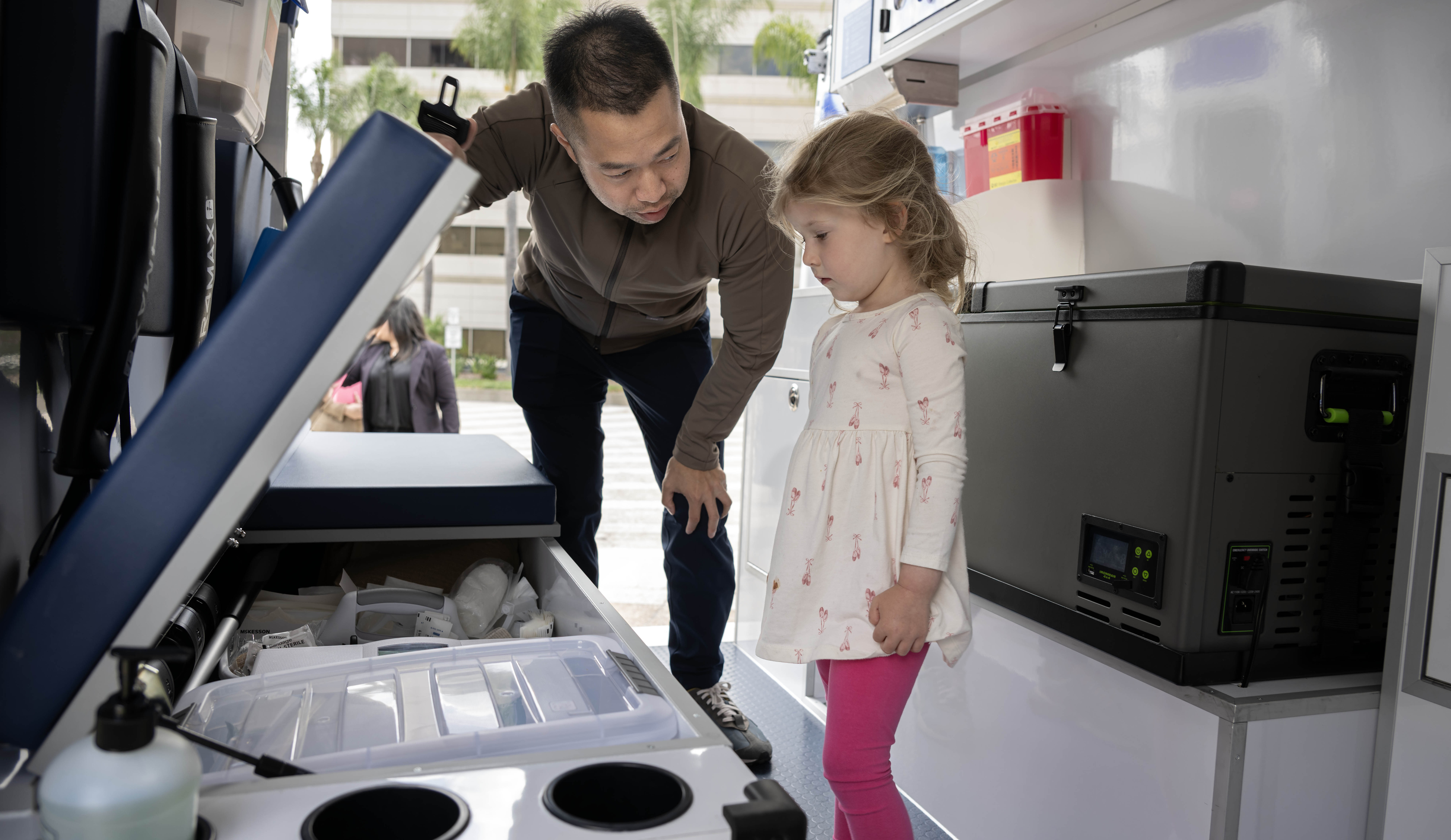 Dr. Richard Lam, medical director of AltaMed’s high risk visits,...