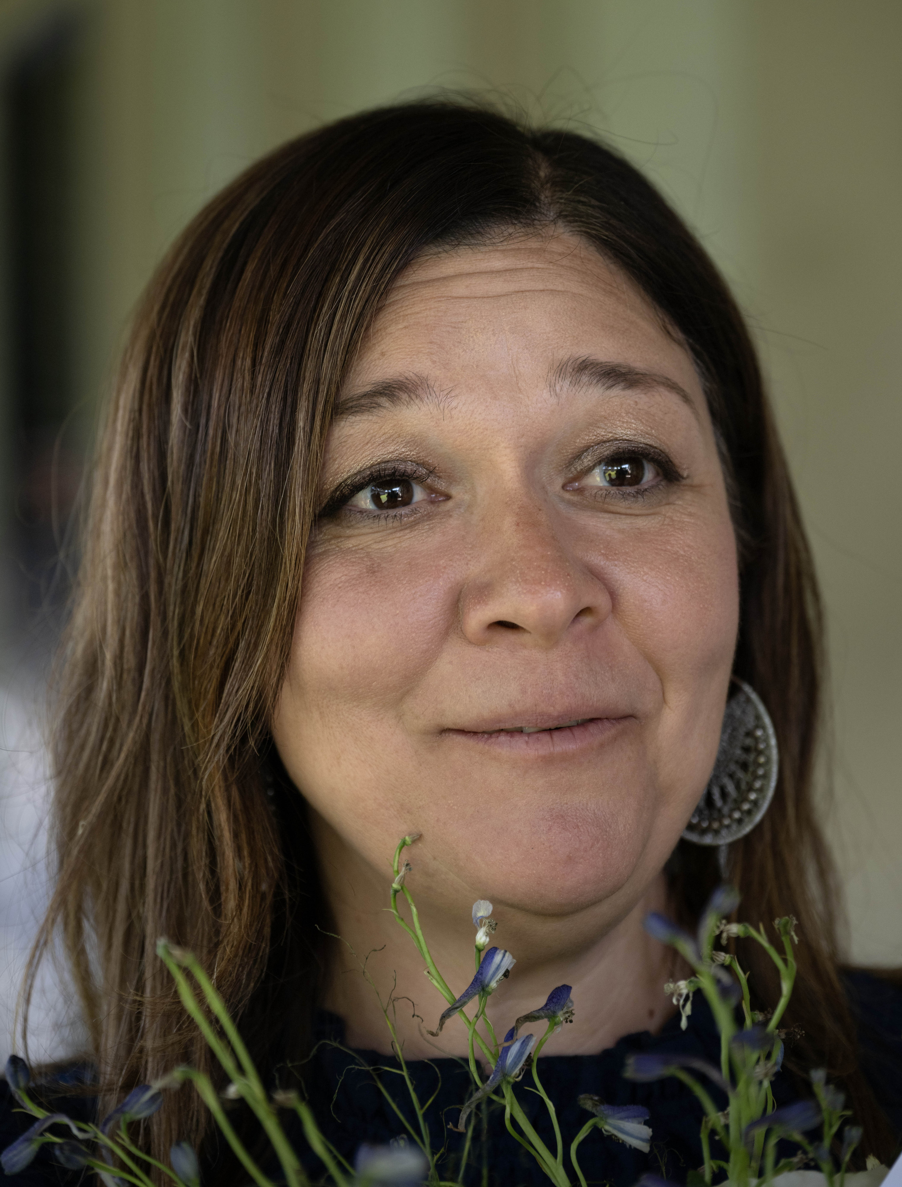 Wendy Saldivar, a dual language immersion teacher at Loara Elementary...