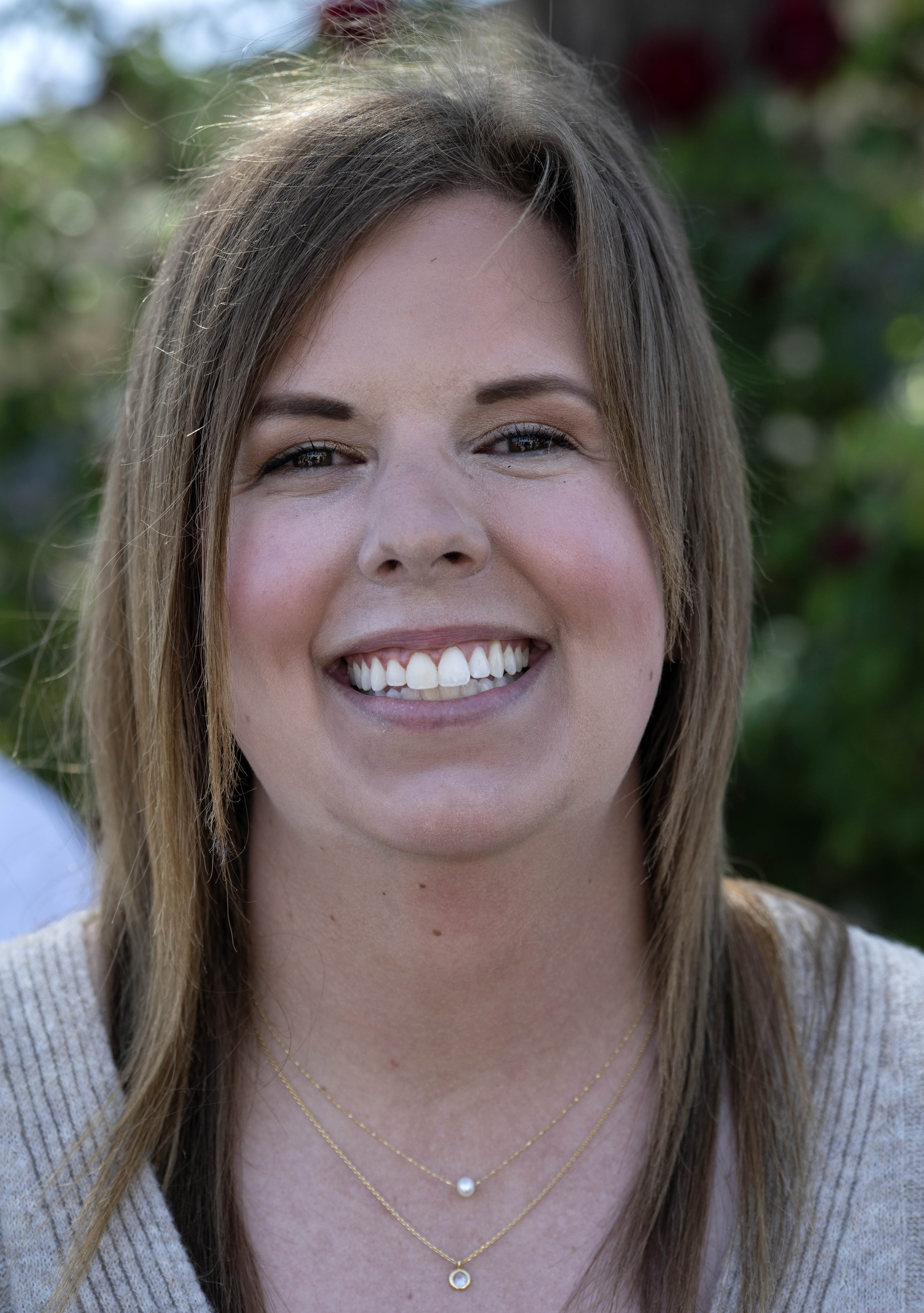 Kathryn Cerasuolo, an adaptive PE teacher at Hope School in...