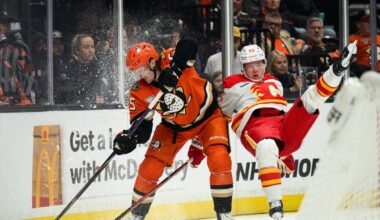 Ryan Strome scores against former team, Anaheim Ducks' late-season skid extends to five with loss to Calgary Flames