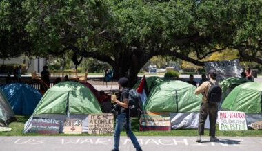 Occidental College students launch pro-Palestinian camp, demand divestment – Daily News