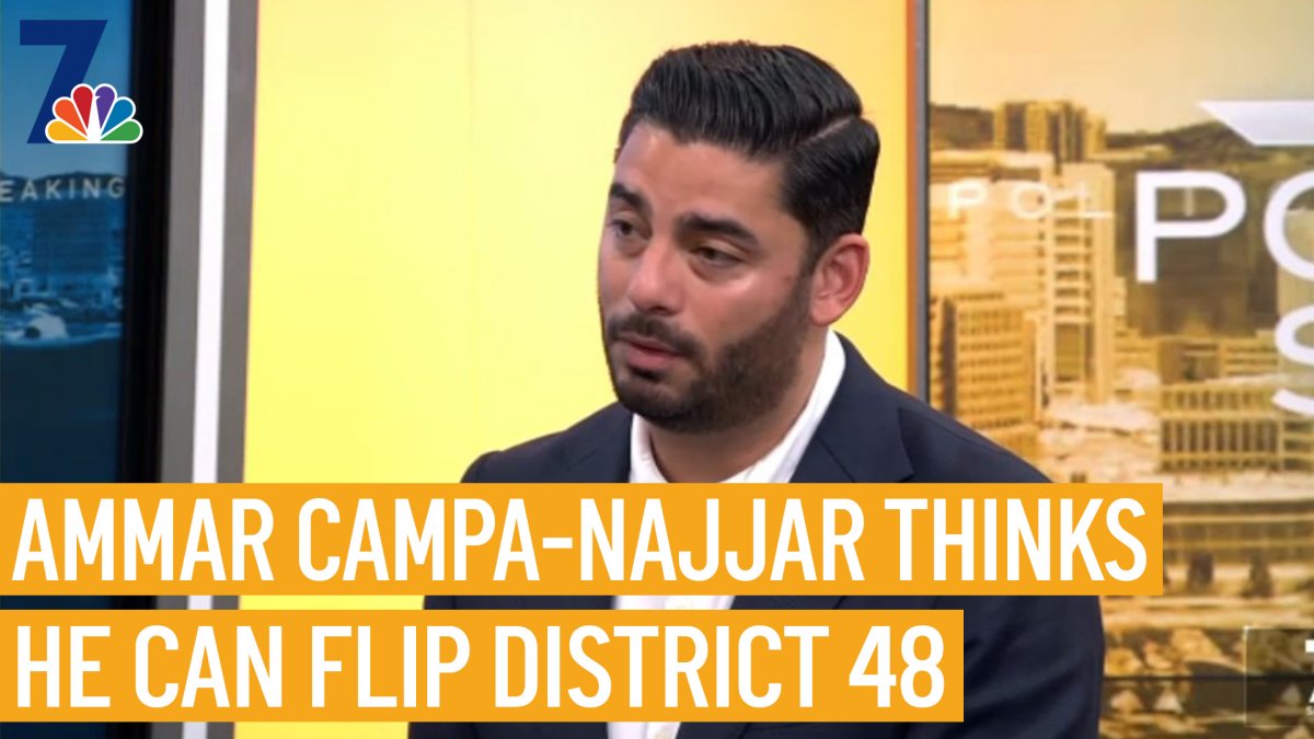 Can a Democrat really flip District 48? Ammar Campa-Najjar thinks he can make it happen – NBC 7 San Diego