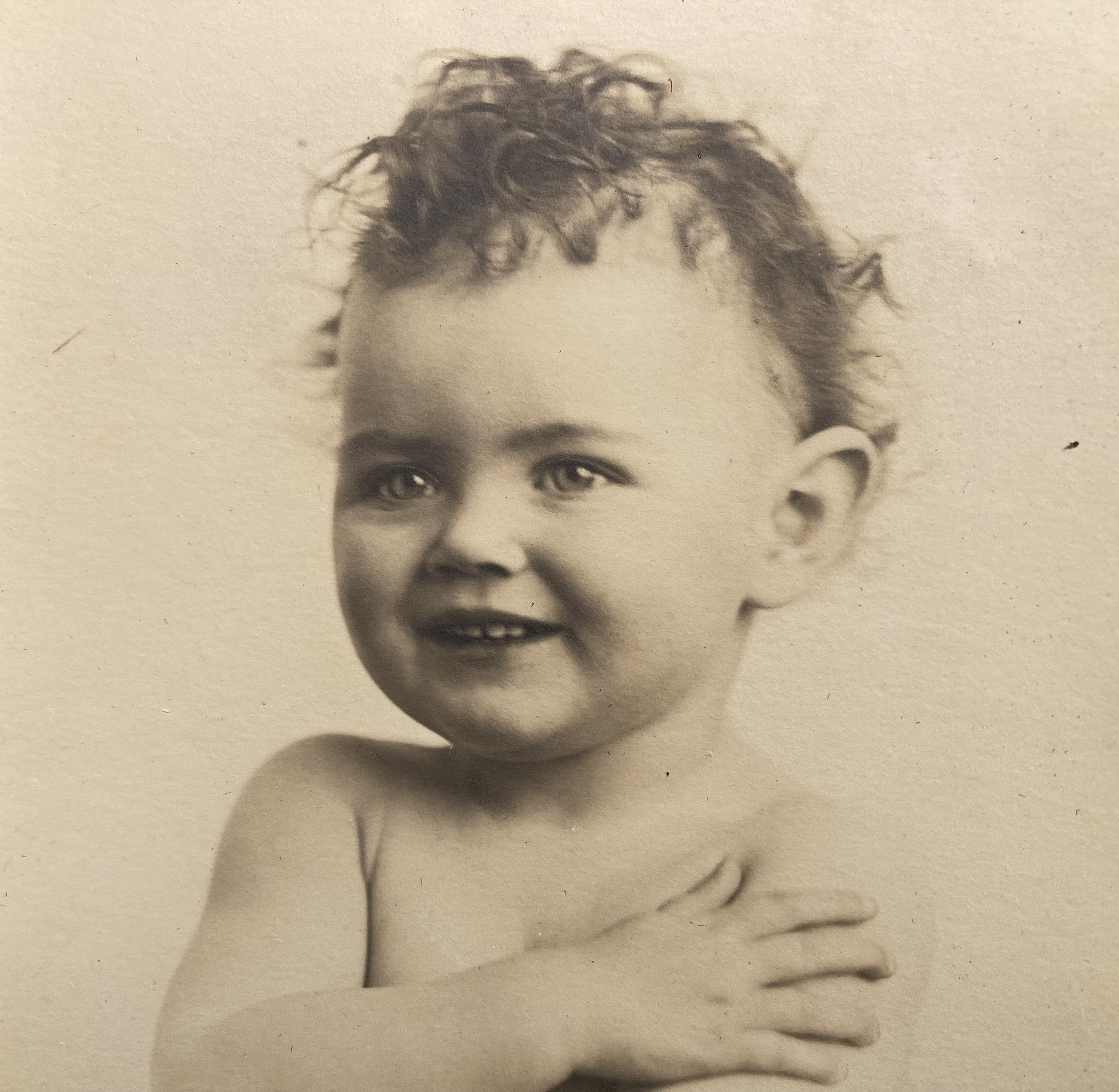 Elizabeth âBettyâ Goss as a toddler in 1920. (Courtesy of...