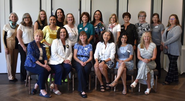 The North San Diego Soroptimists at their chapter's annual awards luncheon on March 18 at The Country Club of Rancho Bernardo. (Elizabeth Marie Himchak)