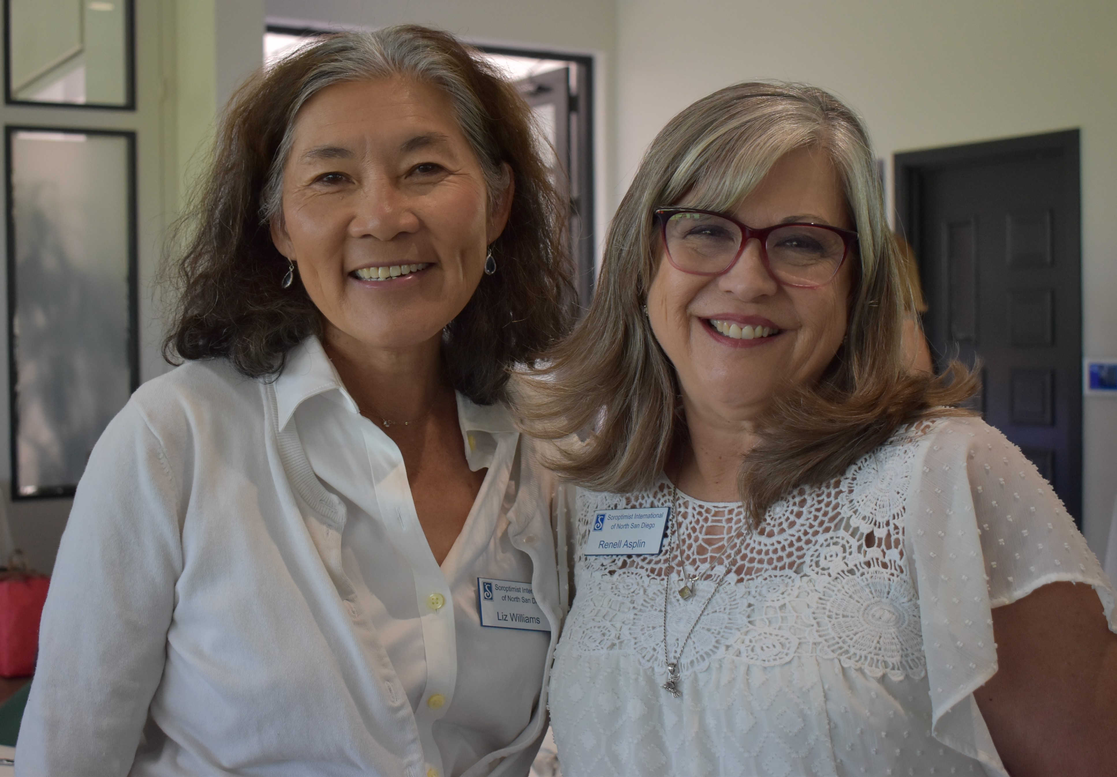 Liz Williams and Renell Asplin. (Elizabeth Marie Himchak)