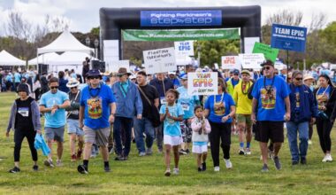 Walkers help fight Parkinson’s disease step by step at Liberty Station – San Diego Union-Tribune