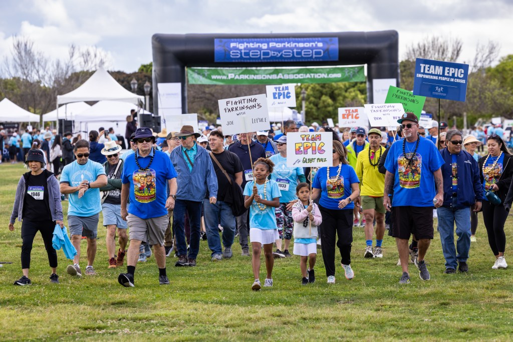 Walkers help fight Parkinson’s disease step by step at Liberty Station – San Diego Union-Tribune