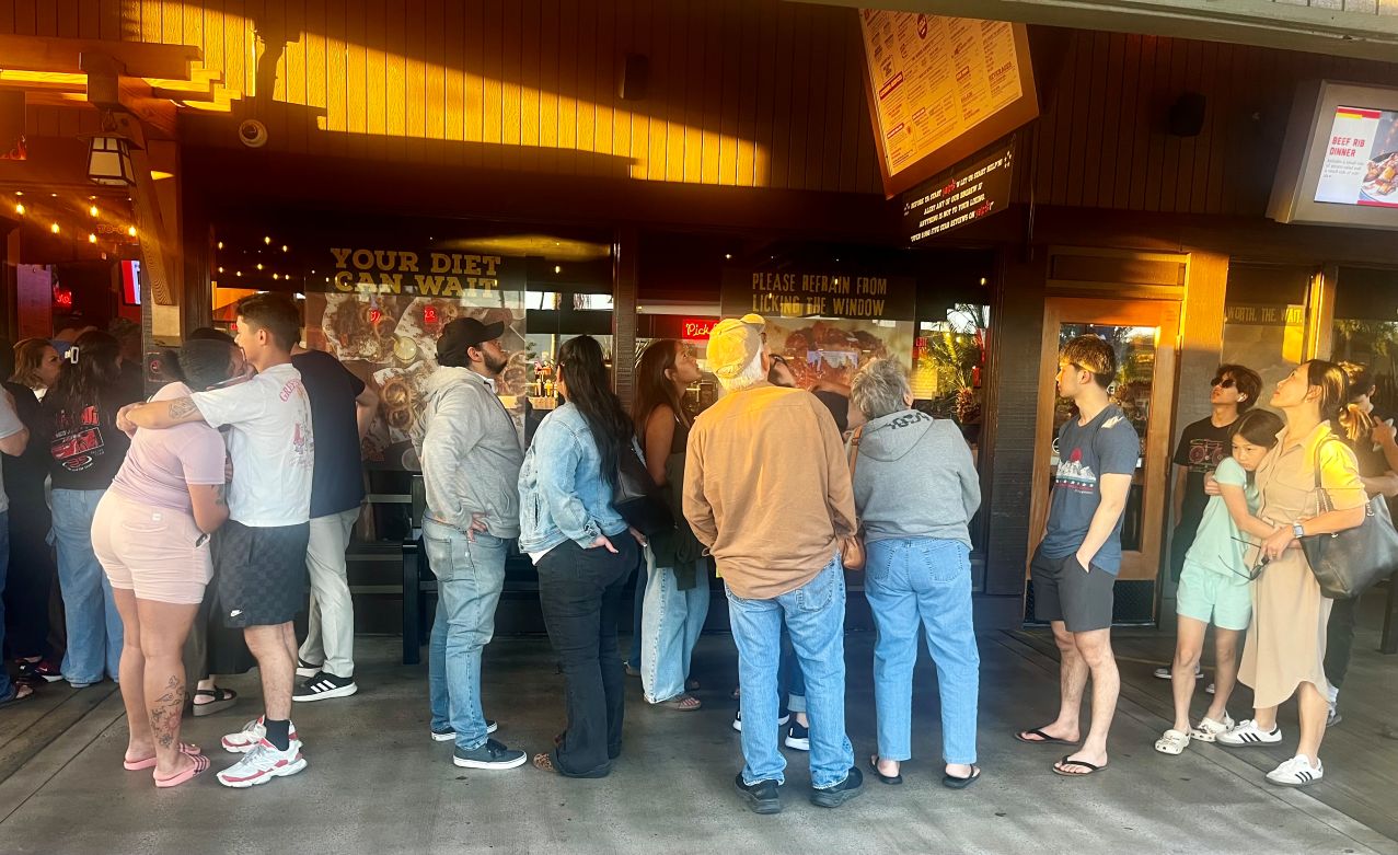 Any ‘queue’ why people line up for these places?