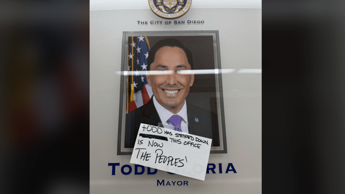 Four protesters who took over San Diego mayor’s office could have cases dismissed – NBC 7 San Diego