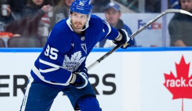 Toronto Maple Leafs D Oliver Ekman-Larsson ruled out of game against Sharks with lower-body injury