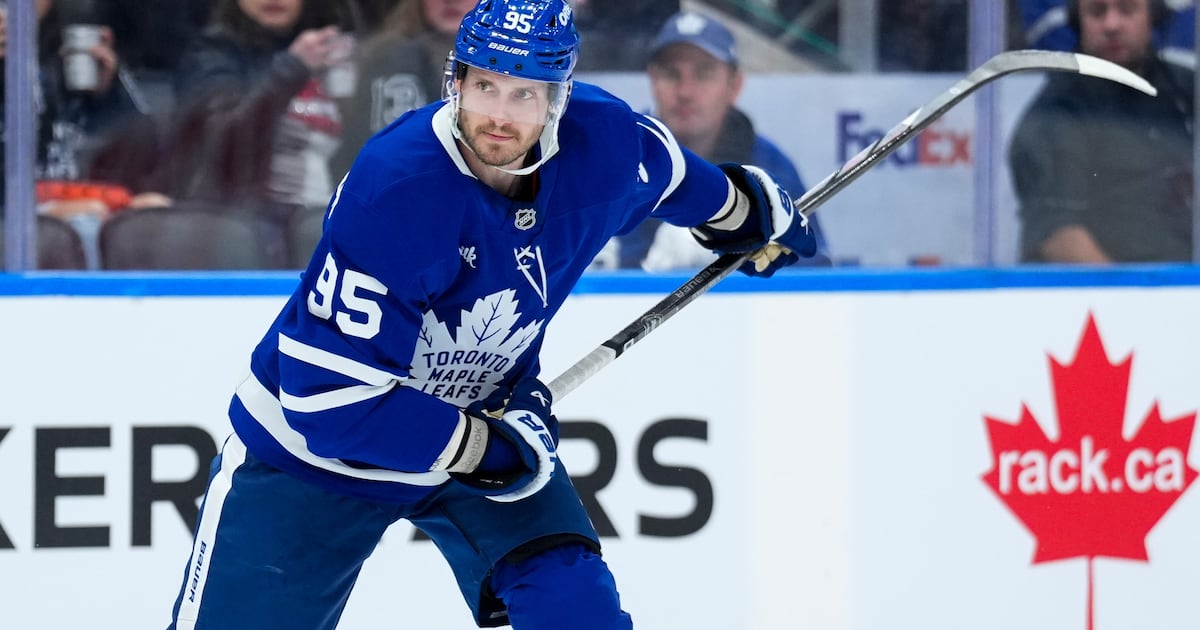 Toronto Maple Leafs D Oliver Ekman-Larsson ruled out of game against Sharks with lower-body injury