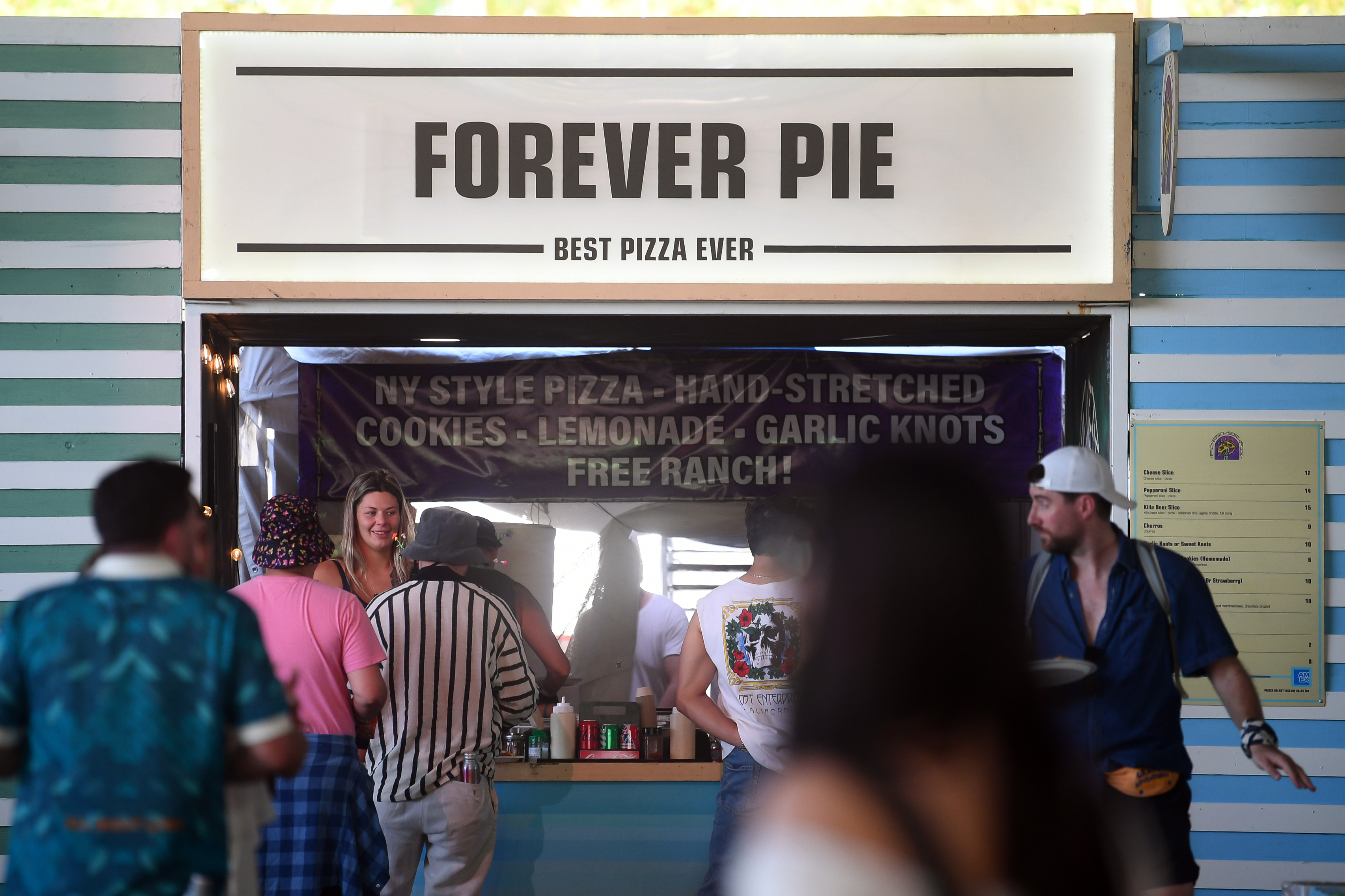Forever Pie is one of many pizza offerings at the...