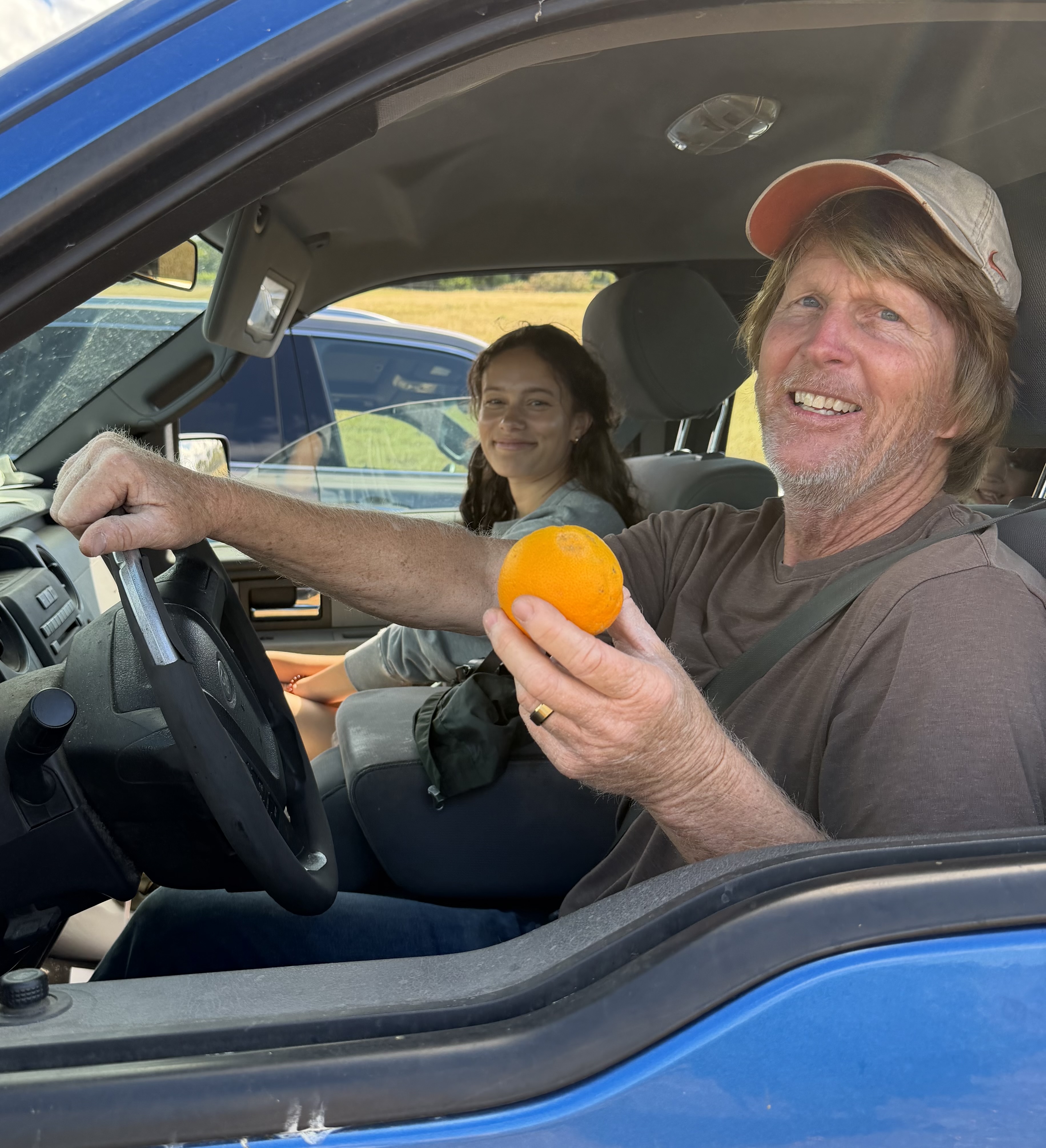 Ashlee Badger and. Chuck Badger (Photos by Taylor Miller and...