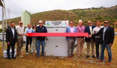 Santa Fe, San Dieguito water districts celebrate new solar installation at treatment plant – San Diego Union-Tribune