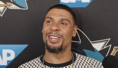 Reaves Supports Celebrini as Captain, Talks Love for Sharks Fans & Goodrow