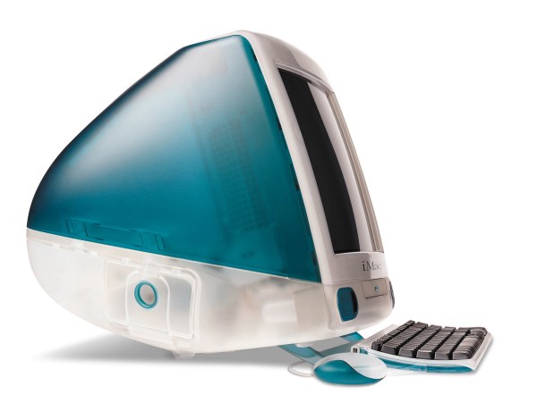 The Imac personal computer, that went on sale on Aug. 15, 1998. (Photo By Getty Images)