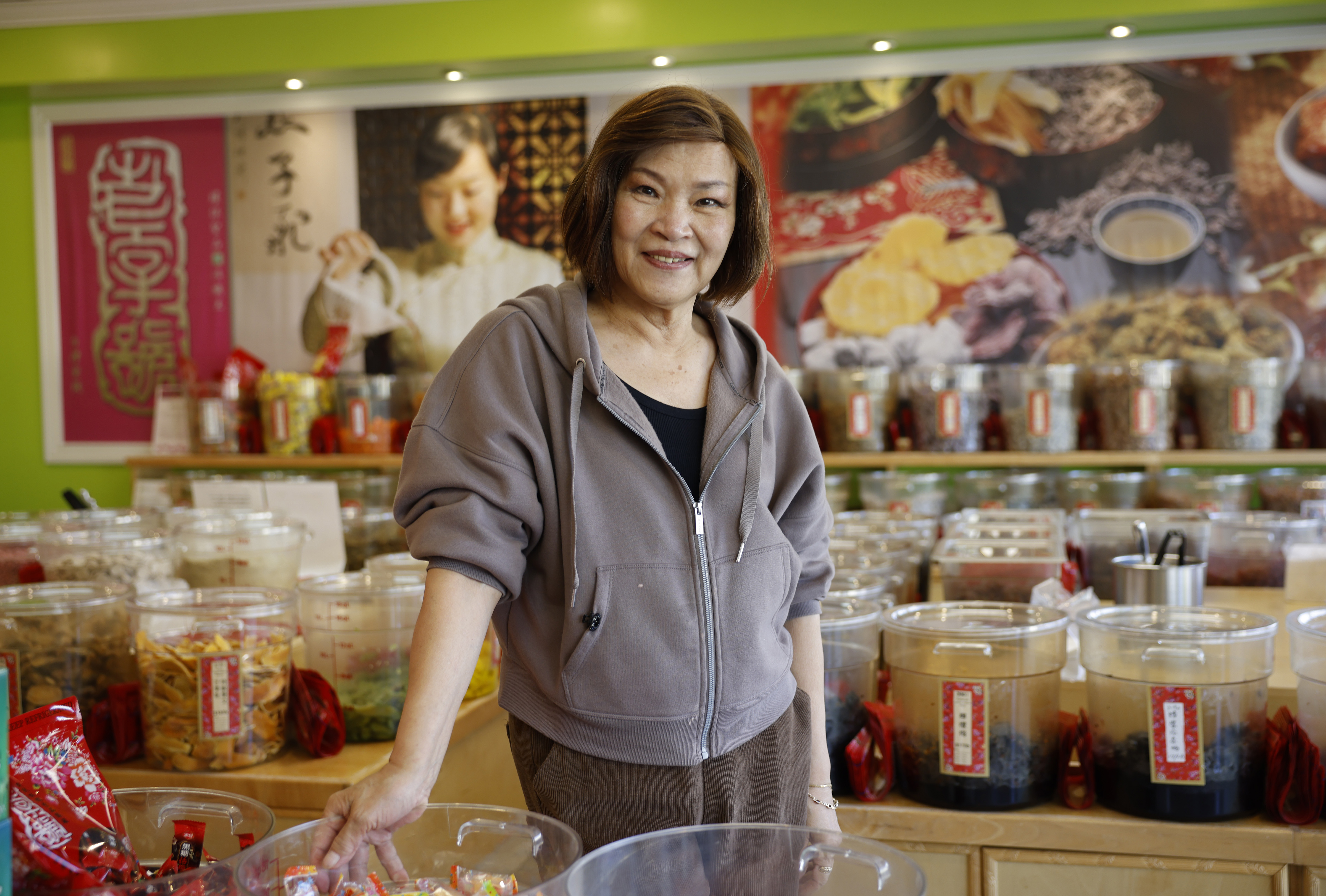 Sophia Wei, manager at Jerky King also known as Vua...