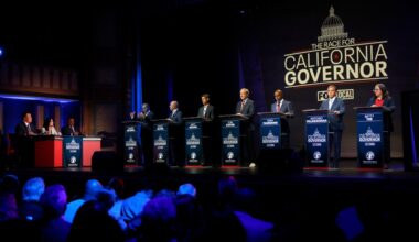 How to watch and what to expect from the upcoming California governor debates