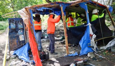 San Jose launches sweep of the ‘Jungle,’ last major homeless camp in city – East Bay Times