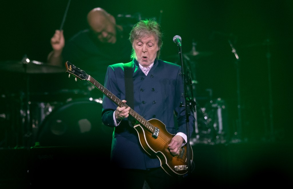 Beatles legend Paul McCartney performs Apple 50th anniversary concert