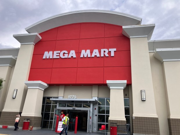 Mega Mart, a new Korean grocery store, held its grand opening in East Palo Alto on Sept. 24. (Kate Bradshaw/Bay Area News Group)