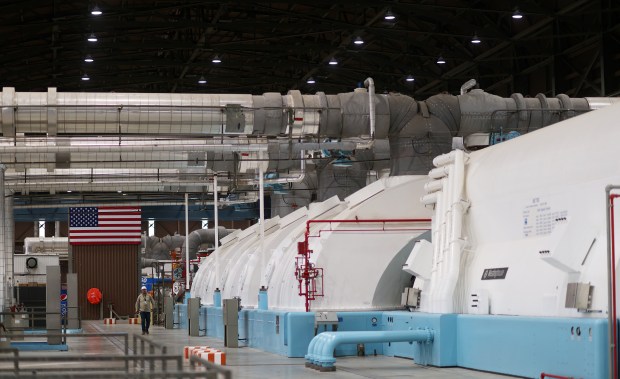Turbine unit at the Diablo Canyon Power Plant on Monday, February. 9, 2026, in San Luis Obispo, Calif. (Aric Crabb/Bay Area News Group)
