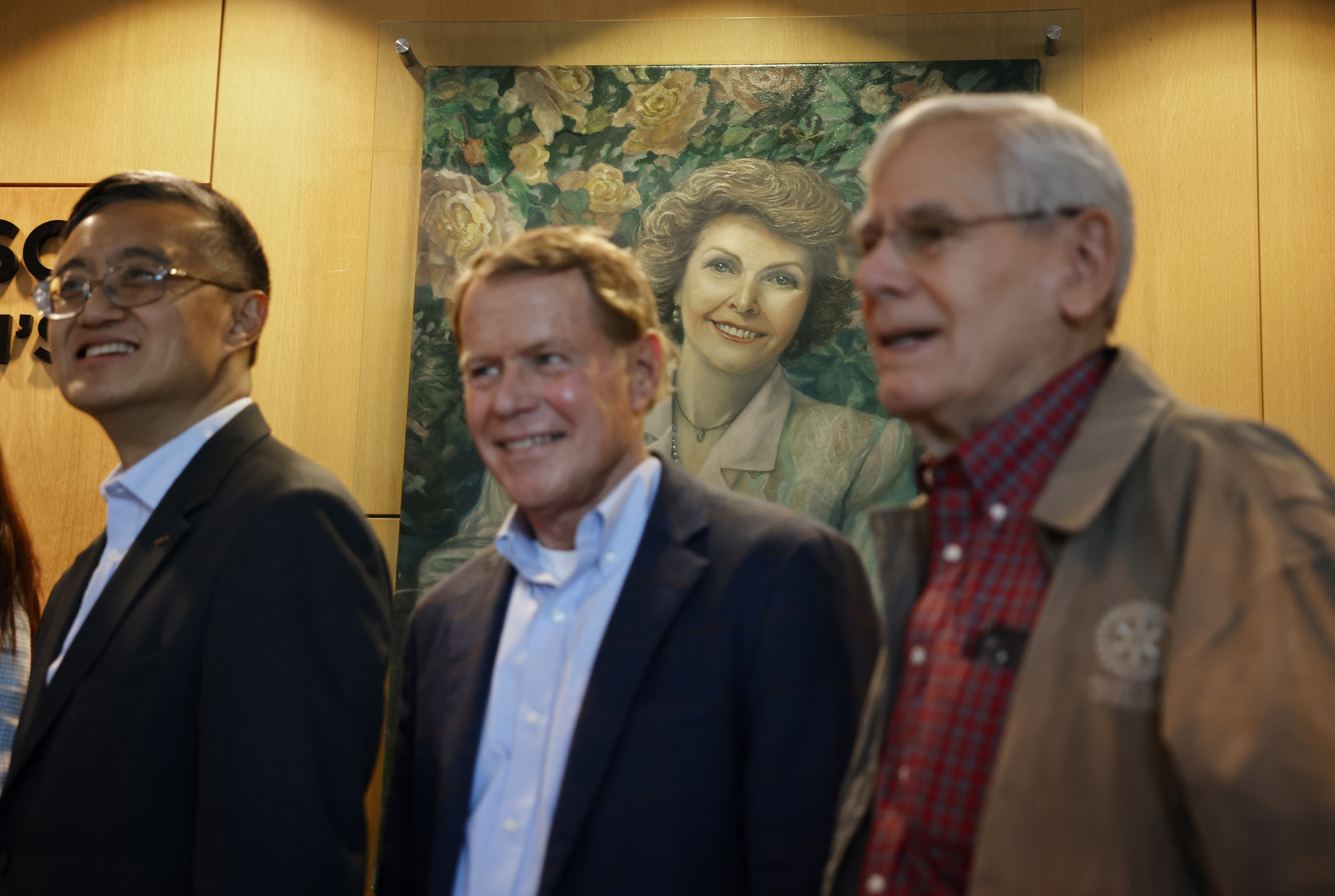 From left to right, Santa Clara County Supervisor Otto Lee,...