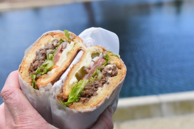 At Little Late Bird, a boba shop and cafe in San Mateo, try the hot bulgogi marinated beef sandwich with jalapeño, spicy mayo, jack cheese, lettuce, tomato and onion. (Kate Bradshaw/Bay Area News Group)