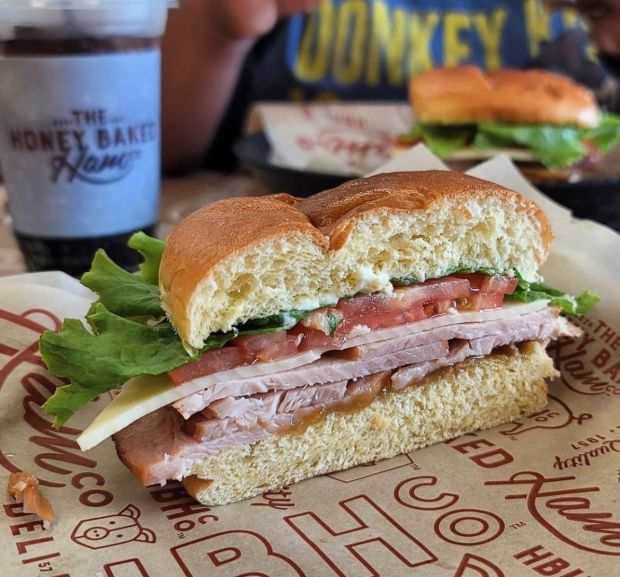 Still craving Honey Baked Ham after Easter? The Ham Classic fills that void between holiday buffets. (Photo courtesy of Honey Baked Ham)