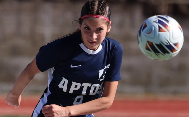 Aptos High senior midfielder Alexa Castaneda helped the Mariners win the Central Coast Section Division III crown, the program's first section title, this season. (Shmuel Thaler - Santa Cruz Sentinel)
