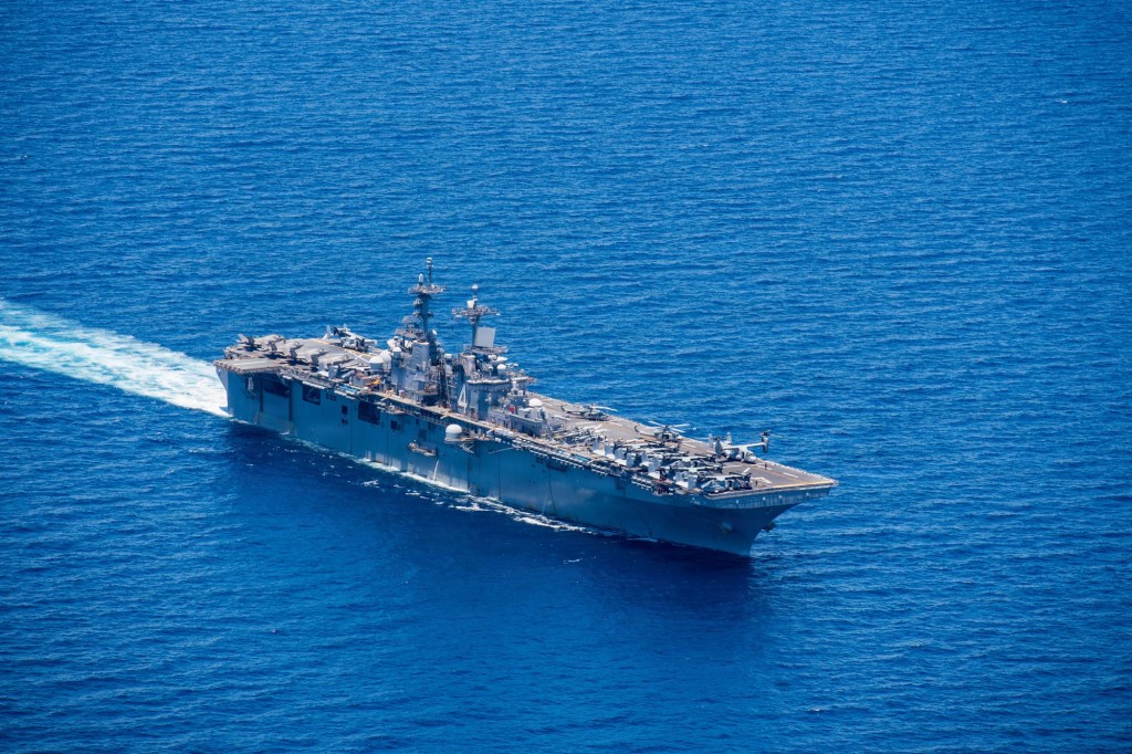 San Diego’s USS Boxer Amphibious Ready Group continues to patrol far from turmoil in Persian Gulf – San Diego Union-Tribune