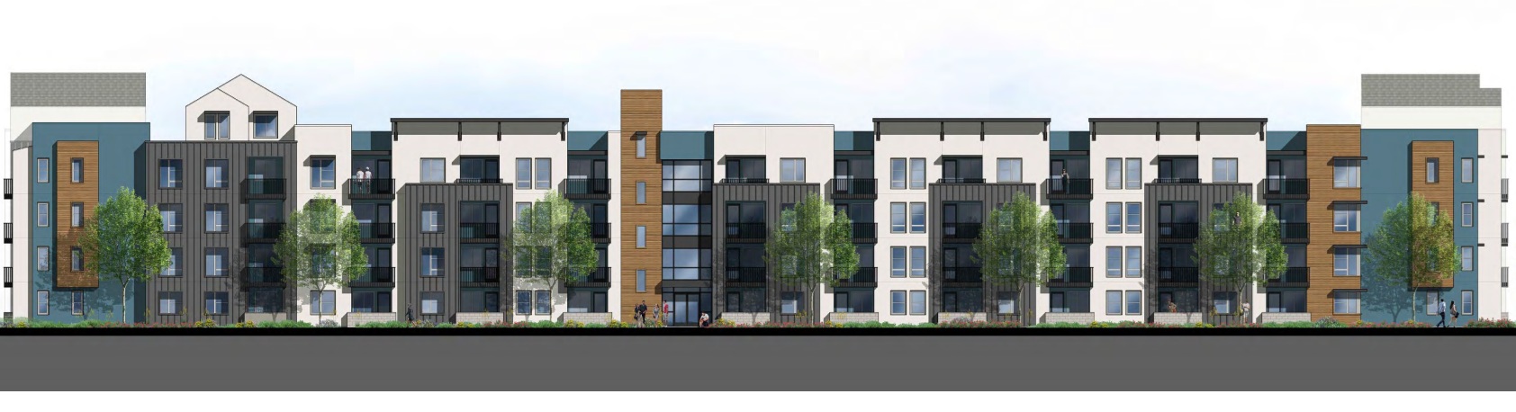 Rendering of planned homes at the Collection at Cactus in...